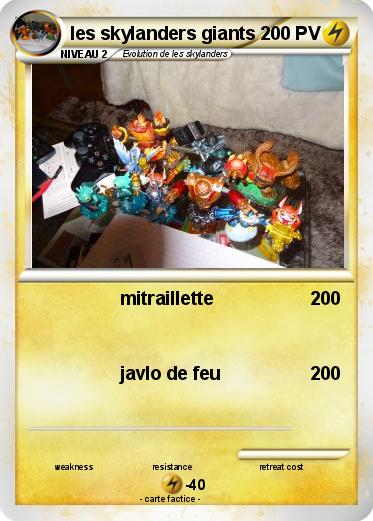 Pokemon les skylanders giants