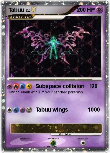Pokemon Tabuu