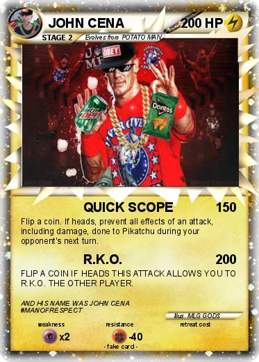 Pokemon JOHN CENA