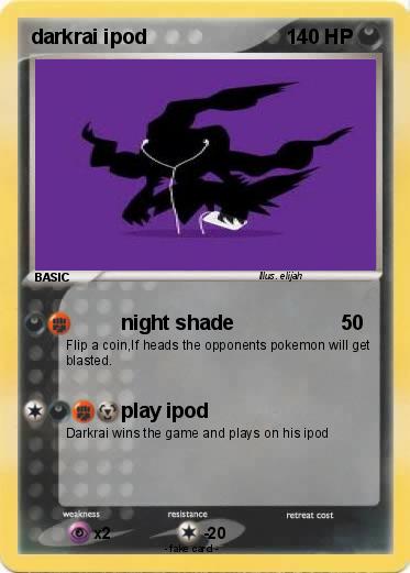 Pokemon darkrai ipod