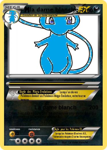 Pokemon la dame blanche