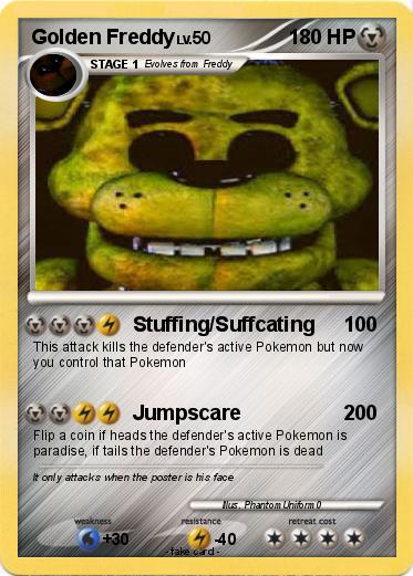 Pokemon Golden Freddy