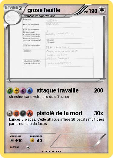 Pokemon grose feuille