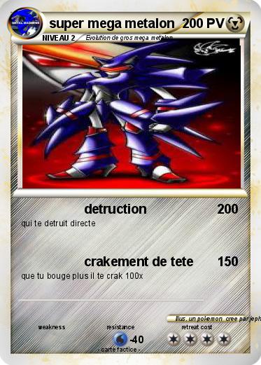 Pokemon super mega metalon