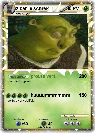 Pokemon zibar le schrek