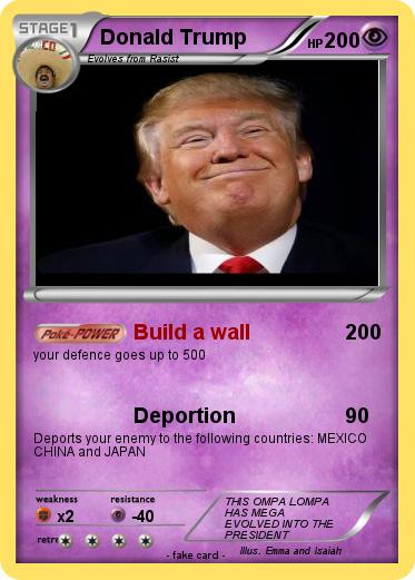 Pokemon Donald Trump