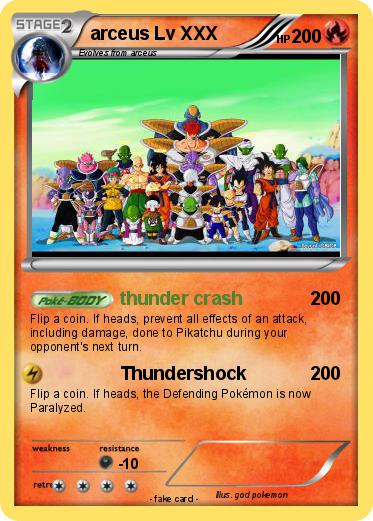 Pokemon arceus Lv XXX
