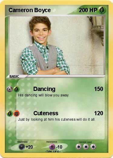Pokemon Cameron Boyce