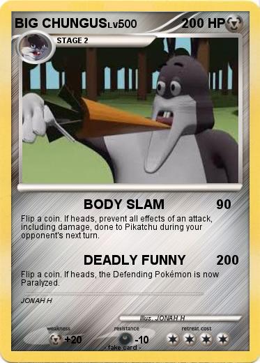Pokemon BIG CHUNGUS