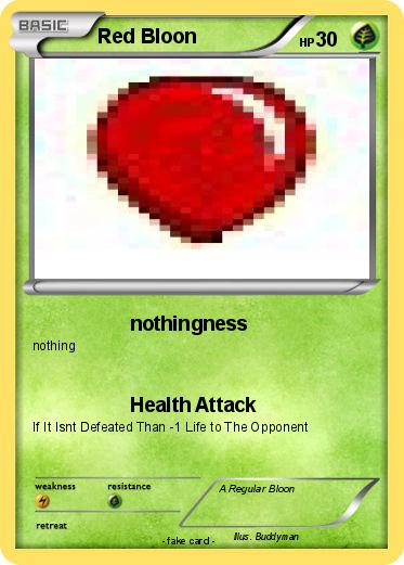 Pokemon Red Bloon
