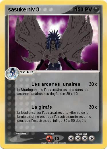 Pokemon sasuke niv 3