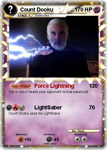 Pokemon Count Dooku