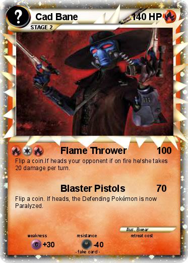 Pokemon Cad Bane