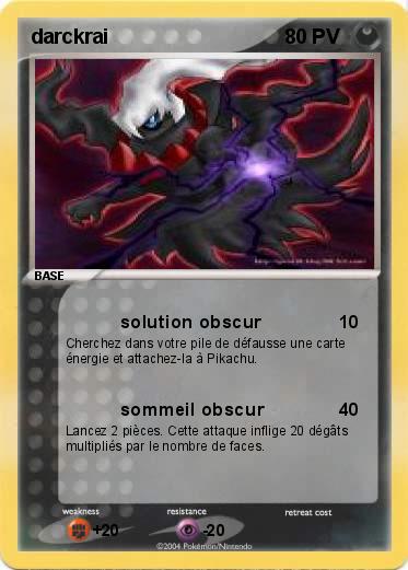 Pokemon darckrai