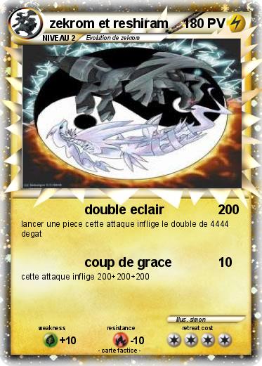 Pokemon zekrom et reshiram