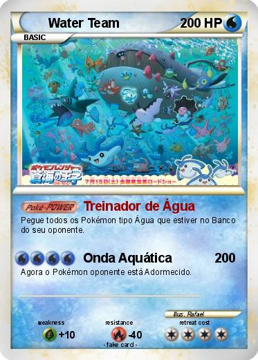 Pokemon Water Team