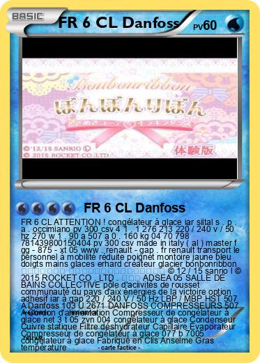 Pokemon FR 6 CL Danfoss