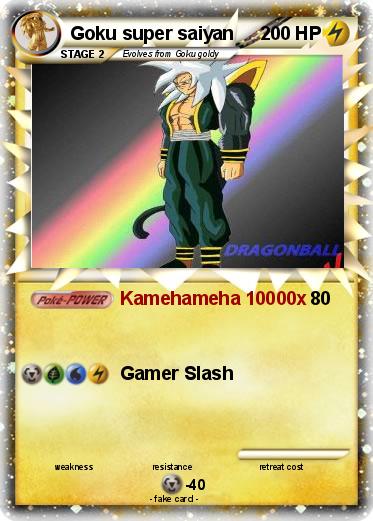 Pokemon Goku super saiyan