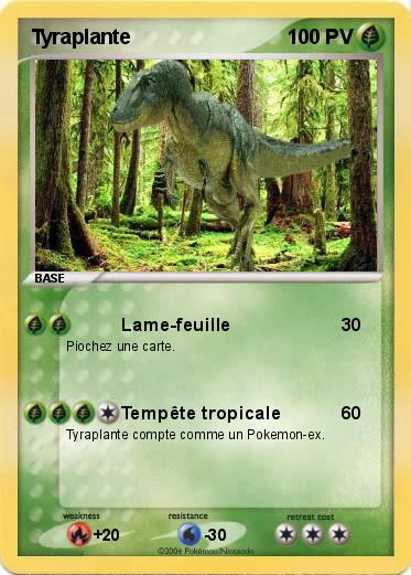 Pokemon Tyraplante