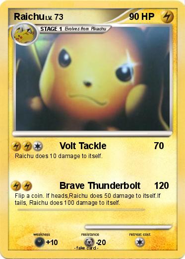 Pokemon Raichu