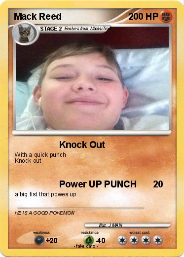 Pokemon Mack Reed