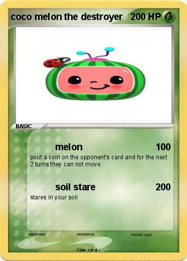 Pokemon coco melon the destroyer