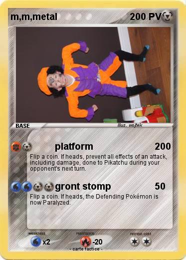 Pokemon m,m,metal