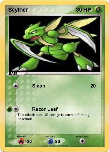Pokemon Scyther