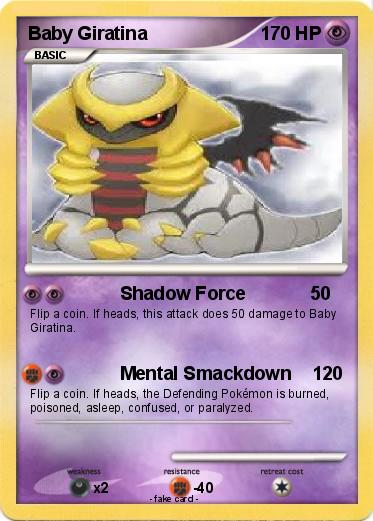 Pokemon Baby Giratina