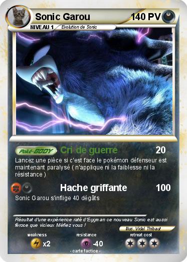 Pokemon Sonic Garou