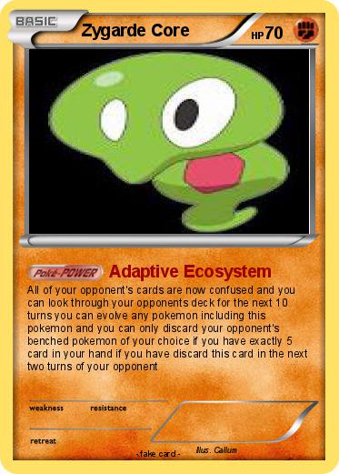 Pokemon Zygarde Core