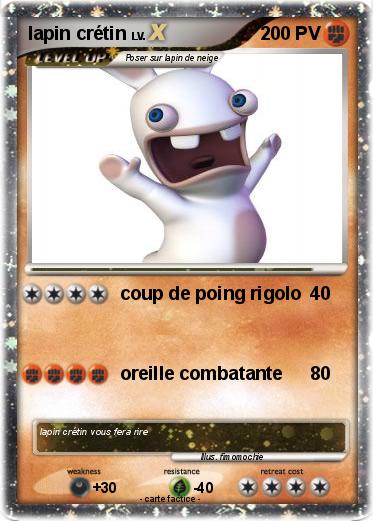 Pokemon lapin crétin