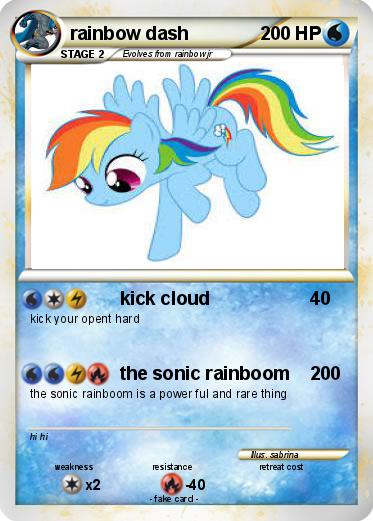 Pokemon rainbow dash