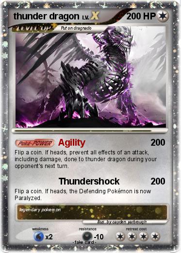 Pokemon thunder dragon