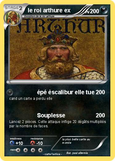 Pokemon le roi arthure ex