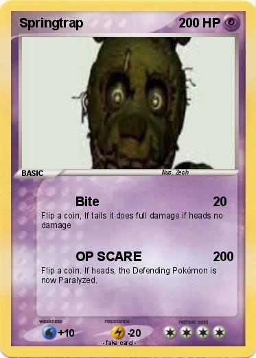 Pokemon Springtrap