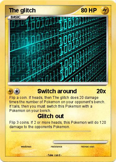 Pokemon The glitch