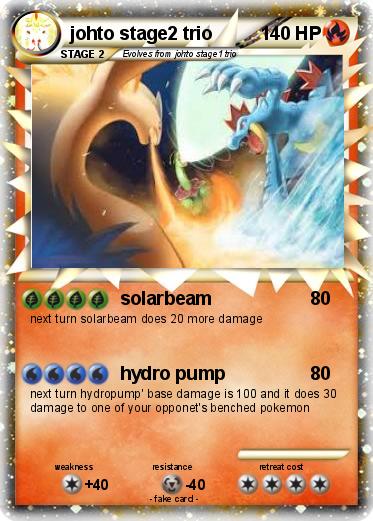 Pokemon johto stage2 trio