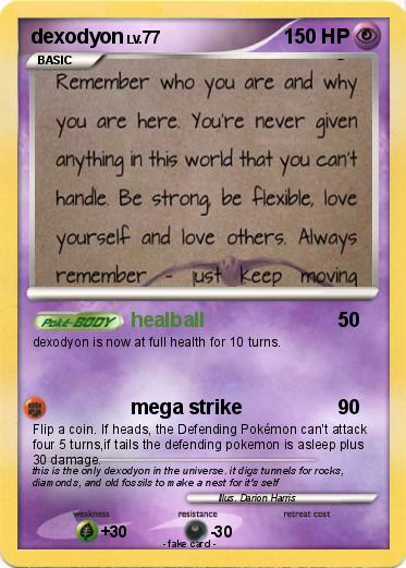 Pokemon dexodyon