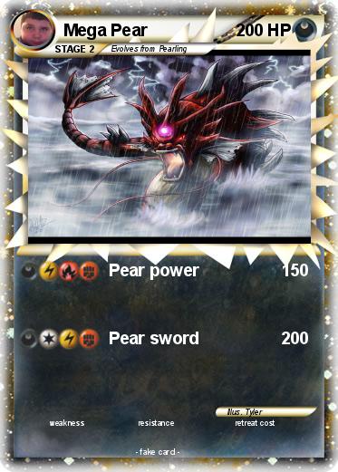 Pokemon Mega Pear