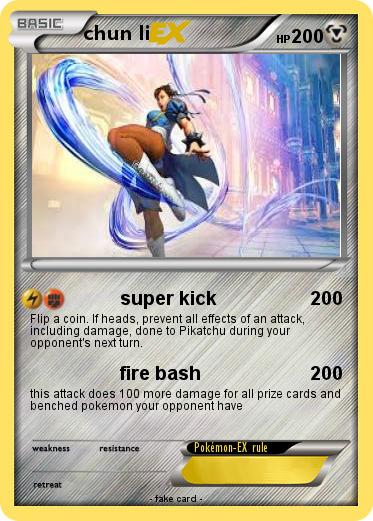 Pokemon chun li