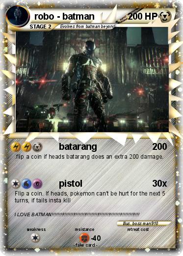 Pokemon robo - batman