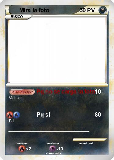 Pokemon Mira la foto
