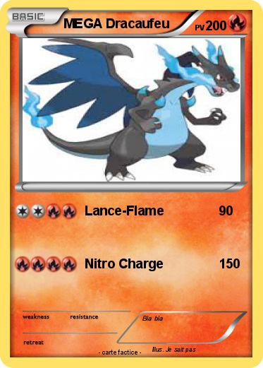 Pokemon MEGA Dracaufeu