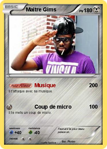 Pokemon Maitre Gims