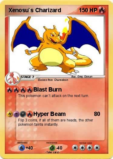 Pokemon Xenosu`s Charizard