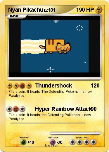 Pokemon Nyan Pikachu