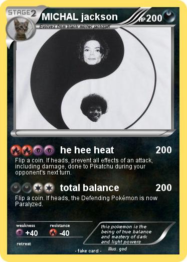 Pokemon MICHAL jackson