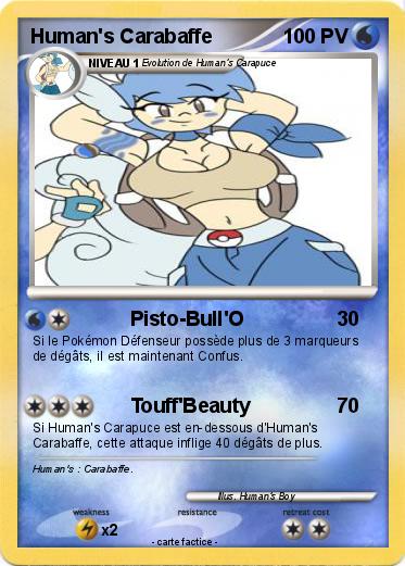 Pokemon Human's Carabaffe