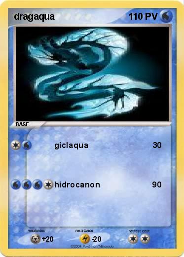 Pokemon dragaqua